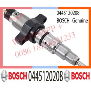 China 0445120208 BOSCH Diesel Engine Fuel Injector DSLA124P5500 0445120208 For Dodge RAM ISBE5.9L 0445120238 5263316 on sale