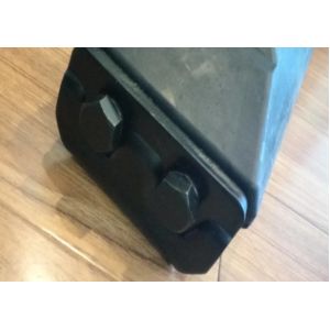 Bolt-On Tracked Pad Rubber Pads for Excavators Asphalt Pavers Construction