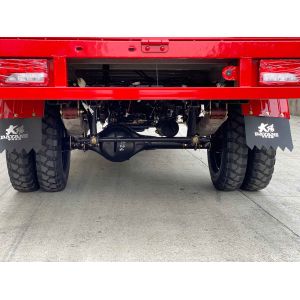 500kg Load Capacity 3-Wheel Tricycle with Enclosed Cabin and Cargo Box in