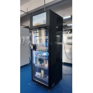 Smart Fridge Vending Machine with Digital Vending Capabilities and Advanced