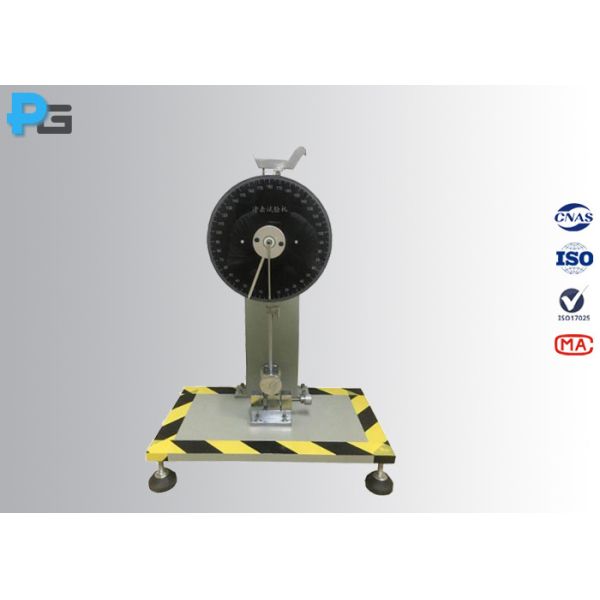 Economic Plastic Pendulum Impact Test Equipment With 2.75J 5.5J 11J Hammers