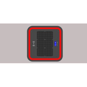 LCD Display 30W LiFePO4 20Ah Solar Phone Charger Table