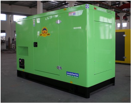 20kw/25kVA 75dB silent diesel generator set 50HZ/60HZ 3 phase and 1 phase