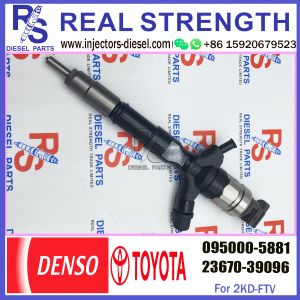 Common Rail Fuel Injector 095000-5881 Diesel Engine Fuel Injection Nozzle 23670