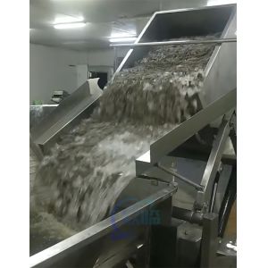 Shrimp processing and feeding machine for large insulated giant refrigerator