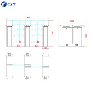 Global best-selling anti-climbing and anti-drilling fully automatic 1.8m face