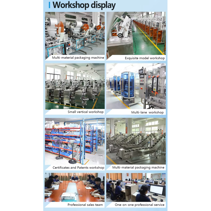 Liquid / Granule Ketchup Sachet Packing Line Machine Automatic Multi Lane