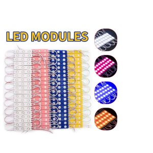 12V 24V LED Light Modules 1.5w Mini SMD 5730 2835 5050 Injection LED Module