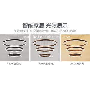 Many Round Simple Hanging Lamp Fof Pendant Llightings White Or Wood Color