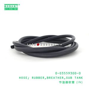 0-03559300-0 0035593000 Sub Tank Breather Rubber Hose For ISUZU CVZ CXZ CYZ
