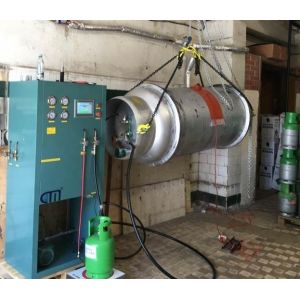 R404a Refrigerant Filling System Oil Less Ac Gas Recovery Recycling Split