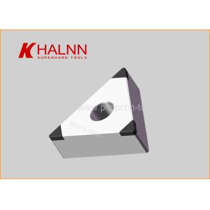 Hardened Steel Ball Screw PCBN Inserts Hard Turning Tools More Efficiency