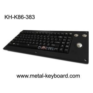 Panel Mount Backlight Mechanical Keyboard With 25mm trackball Mouse