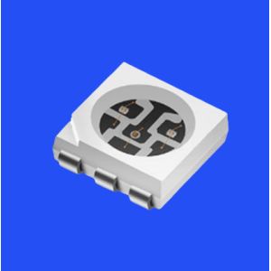 SMD5050 RGB LED Diode 5.0x5.0mm PCT Bracket 120deg 6pins Clear Lens 0.6W LED