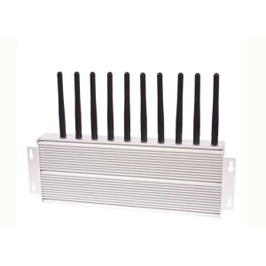 10 Channels Cell Phone Signal Jammer Desktop Signal Jammer for Indoor use