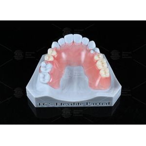 Buy cheap TCS Flexible Partial Stain Resistant BPA Free Partial Dentures For Natural Look from wholesalers