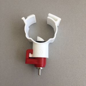White Red Automatic Chicken Water Nipple Poultry Drinking Line Parts