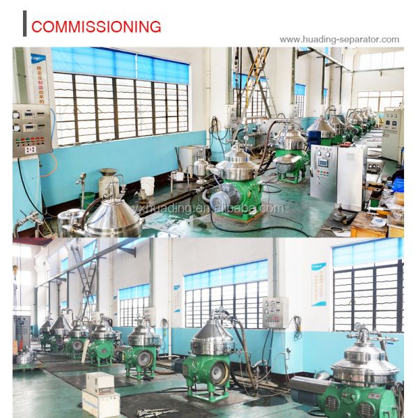 2000L 3000L Yeast Centrifugal Separator Fruit Wine Clarify Disk Stack Centrifuge