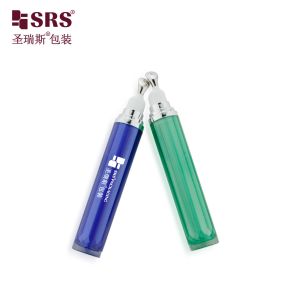 LR001-15ML Painted Custom Color Acrylic Outer Bottle With Metal Applicator For