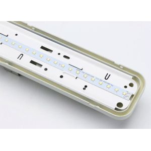 T8 Ip65 150Cm 60W Weatherproof LED Fitting , LED Tri Proof Light For Parking Lot