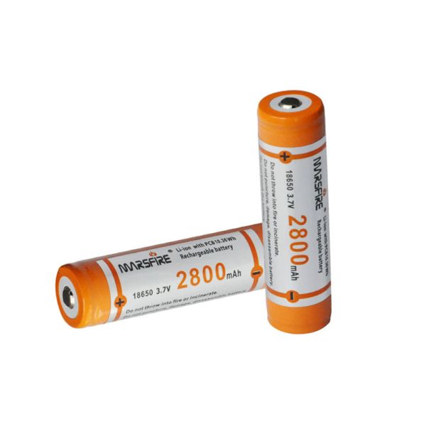 2800mAh Flashlight Rechargeable Lithium Ion Battery with CE approved