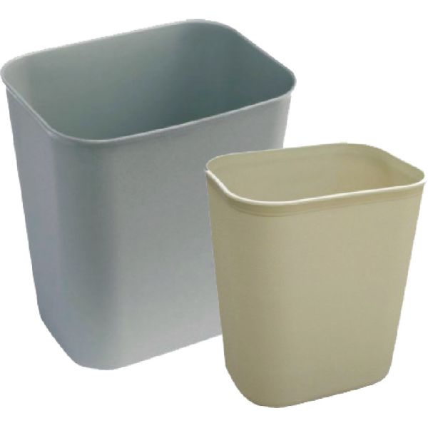 Quality Rectangular  plastic trash bin Fireproof single layer plastic for sale