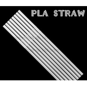 Corn starch 100% biodegradable PLA drinking straw, PLA straw for cold drink