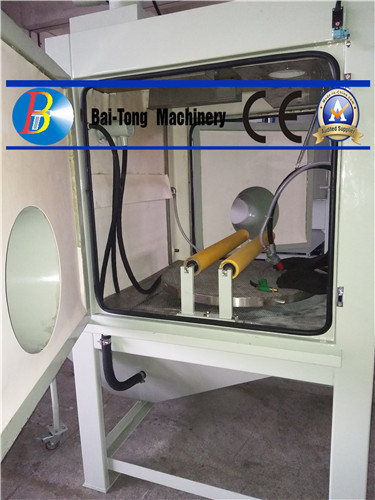 Multifunctional Wet Sandblasting Equipment , Water Blasting Cabinet Long Service