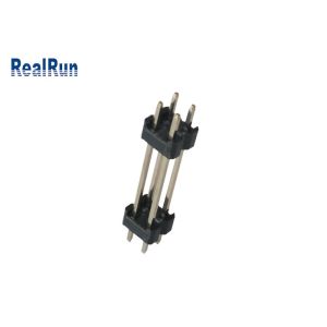 Solder PA6T DC 0.75 Pin Header Connector H2.5 4P Pcb Male DC 0.75A