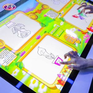 Drawing AR Interactive Games 1024*768 Projector Games Multi Channel Auto Focus