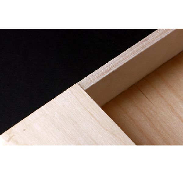 15x15cm Mildewproof Flat Pack Wooden Boxes , Recycled Flat Wooden Storage Box
