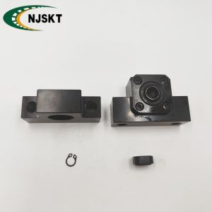 Carbon Steel Ball Screw Support RoHS EK05 JIS B 1191 Square Supported Side