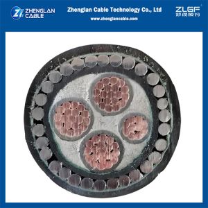 Wholesale Low Voltage Power Cable 0.6/1KV CU/XLPE/PVC/SWA/PVC 3x95+1x50mm2 BS5467 from china suppliers