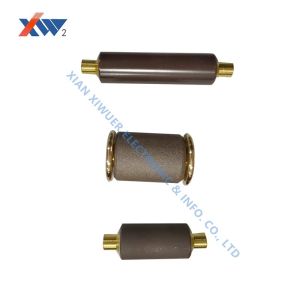 27KV 82.5PF High Voltage Ceramic Capacitor Sand Blasted Electrodes Equipped High