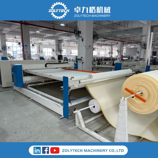 ZOLYTECH ZLT-DZ1 Mattress Machine Single Needle Quilting Machine Computerized