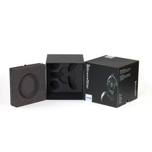 Embossing Luxury Custom Paper Belt Box With Custom Logo Printing