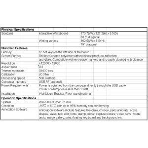 Interactive Smart Board for Classroom Multimedia Teaching , High resolution
