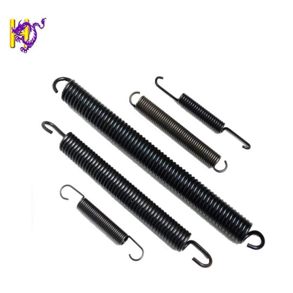 Quality Assorted Variable Tension Spring Double Hook coil With Black Zinc Plated for sale