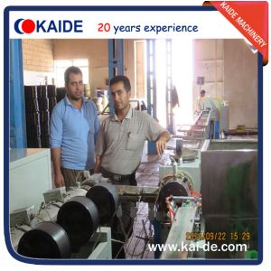 Modify existing PE pipe line to drip irrigation pipe line-with round emitter