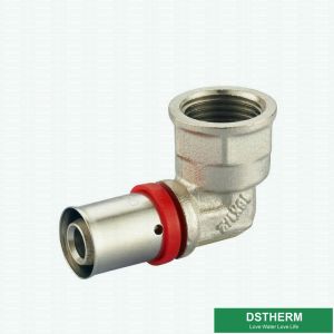 Customized Female Threaded Elbow Compression Double Straight Brass Press Union