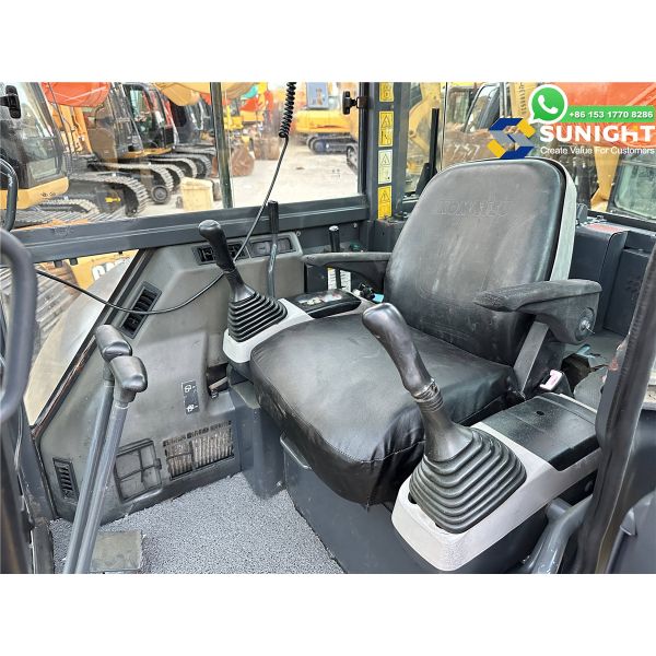 Japanese Second Hand Komatsu PC 55 MR-2 Excavator Used Mini Excavator Komatsu PC55