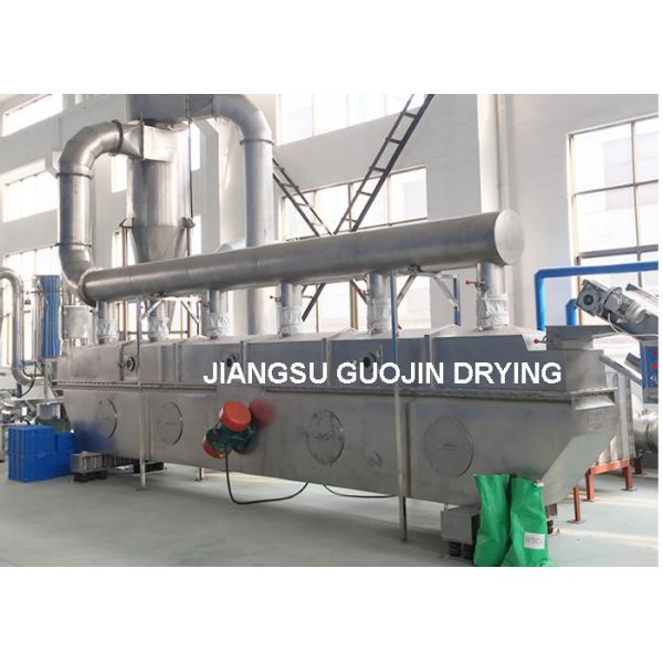 Efficiency Fluid Bed Drying Machine With Vibrating Motor 14.4 M2 Bed Area 290
