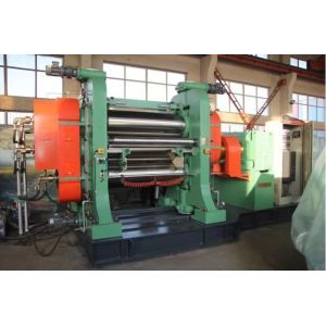 Blue/Green 3 Roll Rubber Calender for Customer Requirements