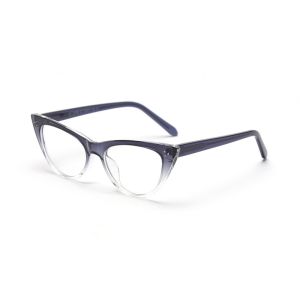 Optical Frame Cat Eye Vintage Reading TR90 Material Glasses Computer Blue Light