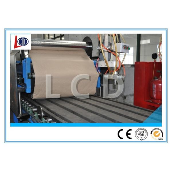 Colored Steel Eps Sandwich Panel Production Line , Sandwich Panel Roll Forming