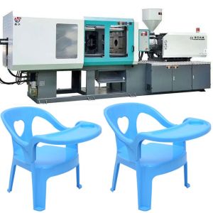 Silver Microprocessor Automatic Injection Molding Machine With Customizable