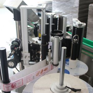 ruiting Flat Labeling Machine , 220V Automatic Sticker Labeling Machine
