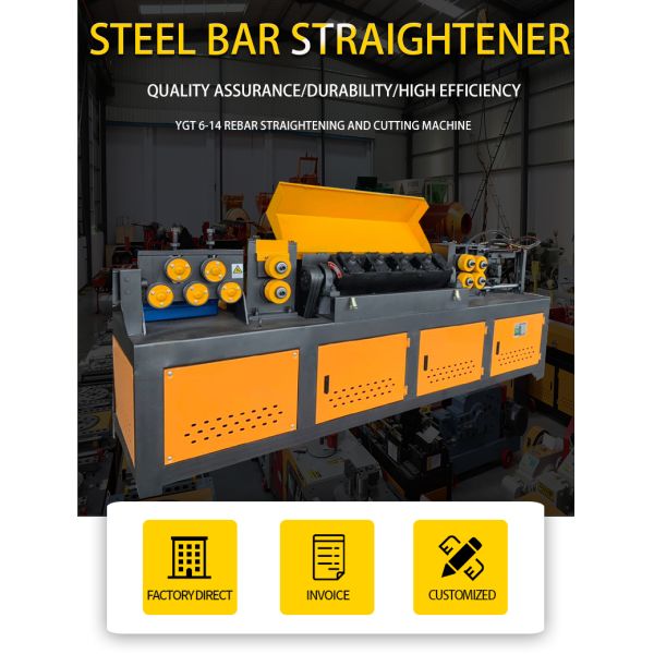 High Accuracy Automatic Steel Wire Straightening And Cutting Machine For Industrial