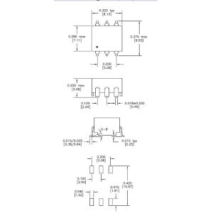 16 Pin Digital Audio Transformer Single Dual Channel For Cirrus Logic