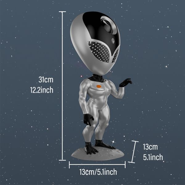 USB Alien Shape Smart Sky Galaxy Star Projector With Remote Control